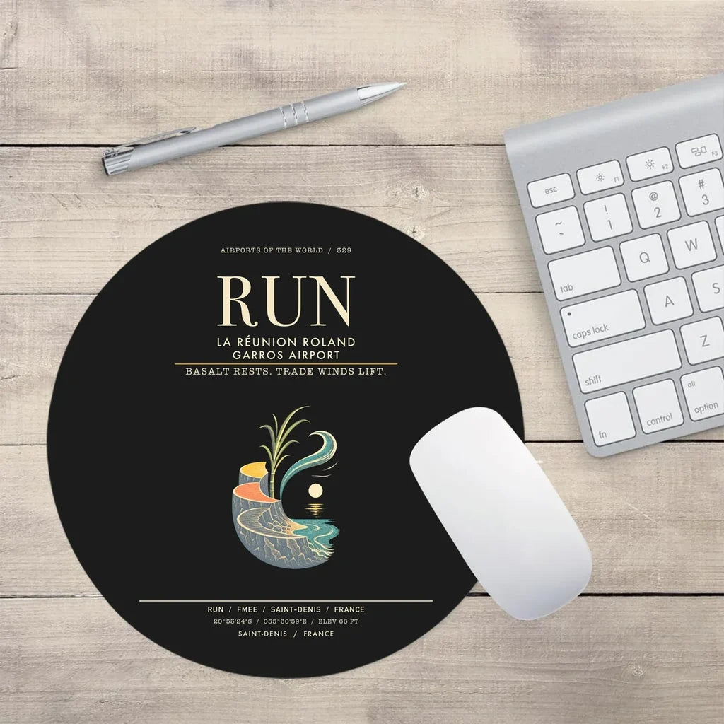 La Reunion Roland Garros Airport RUN  Saint-Denis - Black
