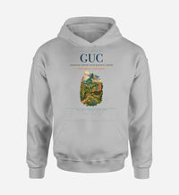Thumbnail for Gunnison–Crested Butte Regional Airport (GUC) design on light gray hoodie single-side print