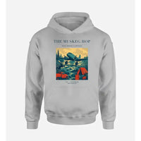 Thumbnail for VINTAGE G4282 - The Muskeg Hop - Premium Hoodie design on lightgray premium