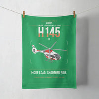 Thumbnail for Airbus H145 D3 design on green towel