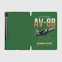 Thumbnail for AV-8B Harrier II design on green samsung tablet tablet case