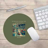 Thumbnail for VINTAGE G4378 - The Midnight Cleaning Crew - Designed Mouse Pads design on greenarmy round