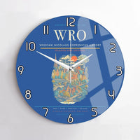 Thumbnail for Wrocaw Nicolaus Copernicus Airport WRO Wall-Clock No-Frame - Blue