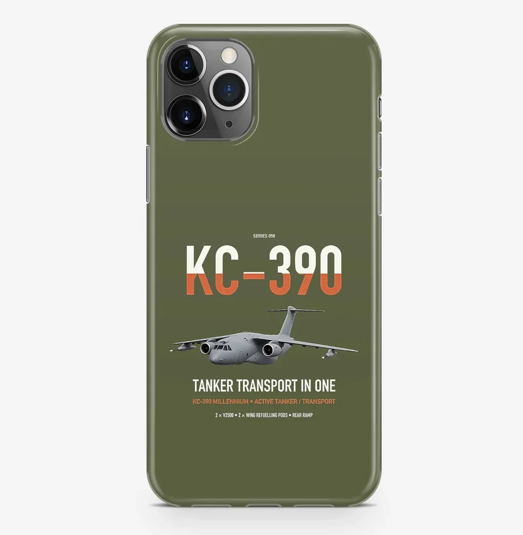 Embraer KC-390 Millennium design on green army magsafe iphone case, for iPhone Pro Max