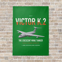 Thumbnail for Handley Page Victor K.2 vertical canvas print - no frame - green background