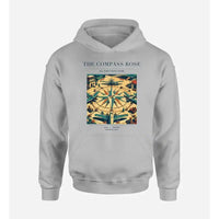 Thumbnail for VINTAGE G4139 - The Compass Rose - Premium Hoodie design on lightgray premium