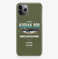 Thumbnail for Daher Kodiak 900 design on green army magsafe iphone case, for iPhone Pro Max