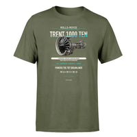 Thumbnail for Trent 1000 TEN design on green army single side