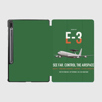 Thumbnail for E-3 Sentry AWACS design on green samsung tablet tablet case