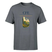 Thumbnail for Clermont-Ferrand Airport (CFE) Premium T-Shirt Gray