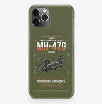 Thumbnail for Boeing MH-47G Chinook design on green army magsafe iphone case, for iPhone Pro Max