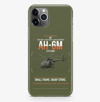 Thumbnail for MD AH-6M Little Bird design on green army magsafe iphone case, for iPhone Pro Max