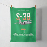 Thumbnail for S-3B Viking design on green towel