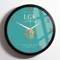 Thumbnail for Langkawi International Airport LGK Wall-Clock Framed - Turquoise