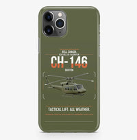 Thumbnail for Bell Canada CH-146 Griffon design on green army magsafe iphone case, for iPhone Pro Max