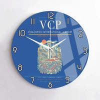 Thumbnail for Viracopos International Airport VCP Wall-Clock No-Frame - Blue