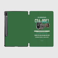 Thumbnail for CF6-80E1 design on green samsung tablet tablet case