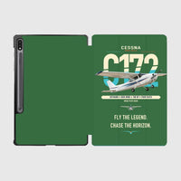 Thumbnail for Cessna 172 Skyhawk design on green samsung tablet tablet case