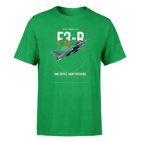 Thumbnail for Dassault Rafale C — F3-R standard design on green t-shirt, single-side print