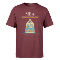 Thumbnail for Moi International Airport (MBA) T-Shirt single-side front print in Dark Red | moi-international-airport-mba-double-side-t-shirt