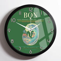 Thumbnail for Rafael Hernández Airport (BQN) design on green framed wall clock