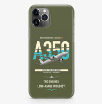Thumbnail for Airbus A350-900 Case ProMax design on green army iphone case promax