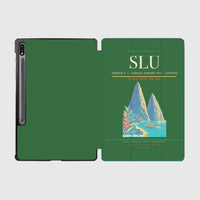 Thumbnail for George F. L. Charles Airport (SLU) design on green samsung tablet tablet case