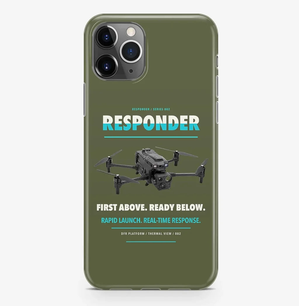 BRINC Responder Case ProMax design on green army iphone case promax