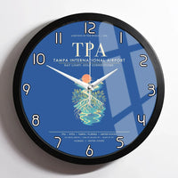 Thumbnail for Tampa International Airport TPA Wall-Clock Framed - Blue