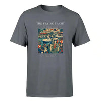 Thumbnail for VINTAGE G4075 - The Flying Yacht - Premium T-Shirt design on gray premium t shirt