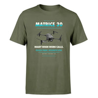 Thumbnail for DJI Matrice 30 design on green army single side