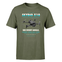 Thumbnail for Skydio X10 design on green army single side