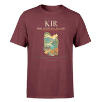 Thumbnail for Kerry Airport (KIR) T-Shirt single-side front print in Dark Red | kerry-airport-kir-double-side-t-shirt