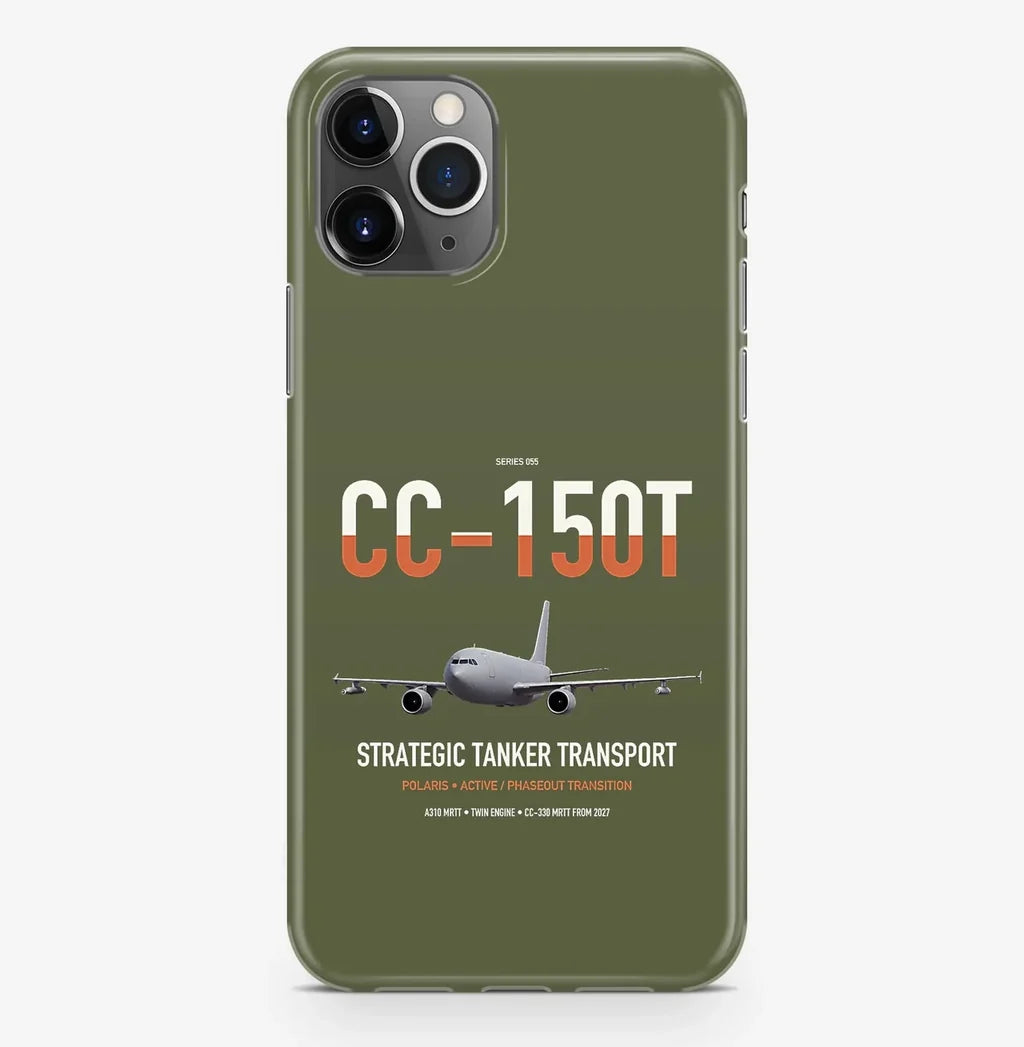 Airbus CC-150T Polaris design on green army magsafe iphone case, for iPhone Pro Max