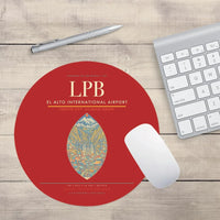 Thumbnail for El Alto International Airport LPB Mouse-Pad Round - Red