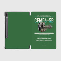 Thumbnail for CFM56-5B design on green samsung tablet tablet case