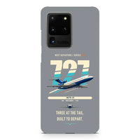 Thumbnail for Boeing 727-200 design on samsung case - gray