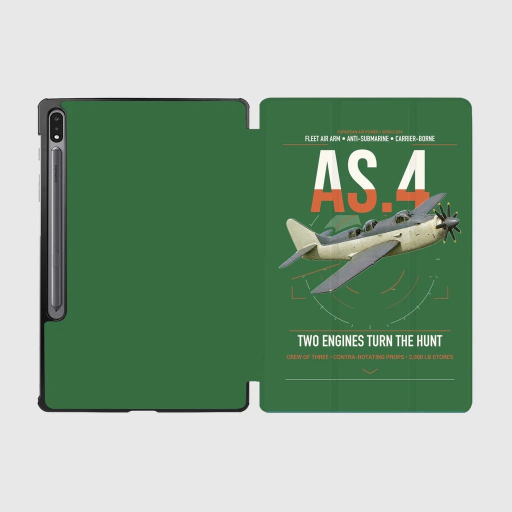 Fairey Gannet AS.4 design on green samsung tablet tablet case