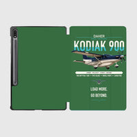 Thumbnail for Daher Kodiak 900 design on green samsung tablet tablet case