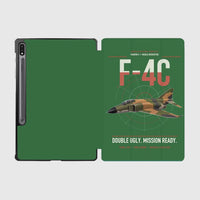 Thumbnail for F-4C Phantom II design on green samsung tablet tablet case