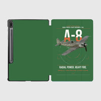 Thumbnail for Focke-Wulf Fw 190A-8 design on green samsung tablet tablet case