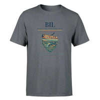 Thumbnail for Billings Airport (BIL) Premium T-Shirt Gray