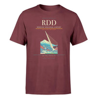Thumbnail for Redding Regional Airport (RDD) T-Shirt single-side front print in Dark Red | redding-regional-airport-rdd-double-side-t-shirt