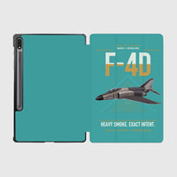 Thumbnail for F-4D Phantom II design on turquoise samsung tablet tablet case