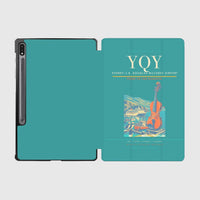 Thumbnail for Sydney–J.A. Douglas McCurdy Airport (YQY) design on turquoise samsung tablet tablet case