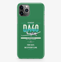 Thumbnail for Diamond DA40 design on green magsafe iphone case, for iPhone Pro Max