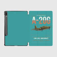 Thumbnail for A-20G Havoc design on turquoise samsung tablet tablet case