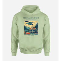 Thumbnail for VINTAGE G4283 - The Cache Drop - Premium Hoodie design on lightgreen premium