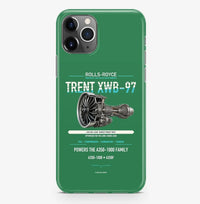 Thumbnail for TRENT XWB-97 Case ProMax design on green iphone case promax