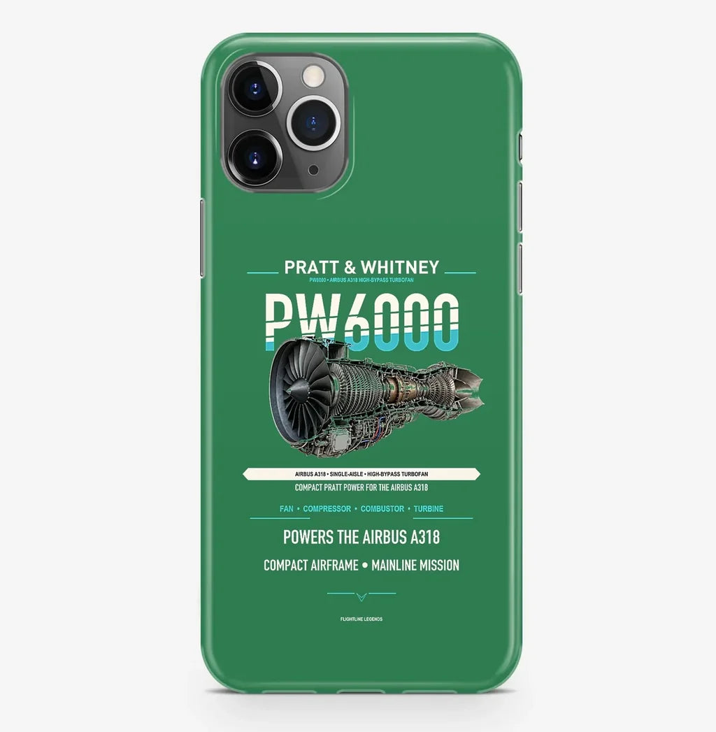 PW6000 Case ProMax design on green iphone case promax